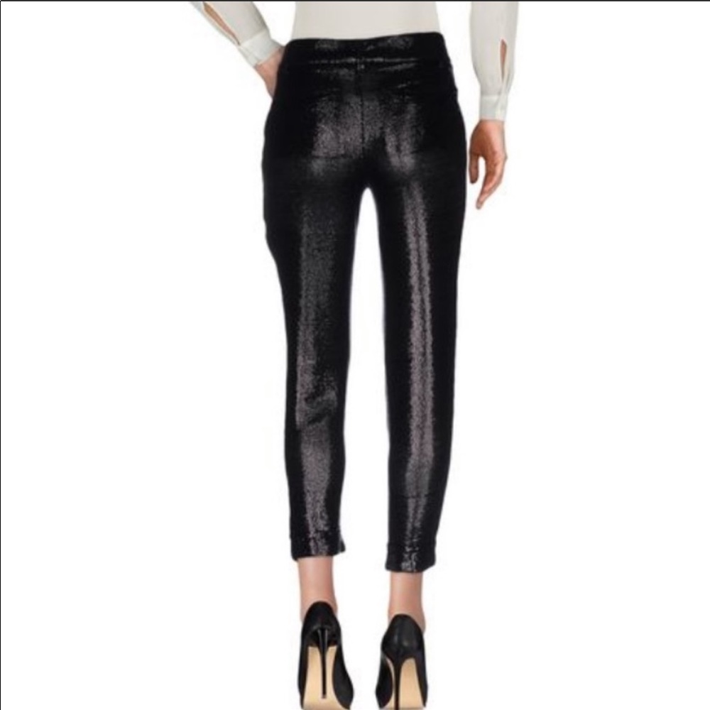 Alice + Olivia Arthur Sequin Pants NWT Size 2 - Picture 3 of 7